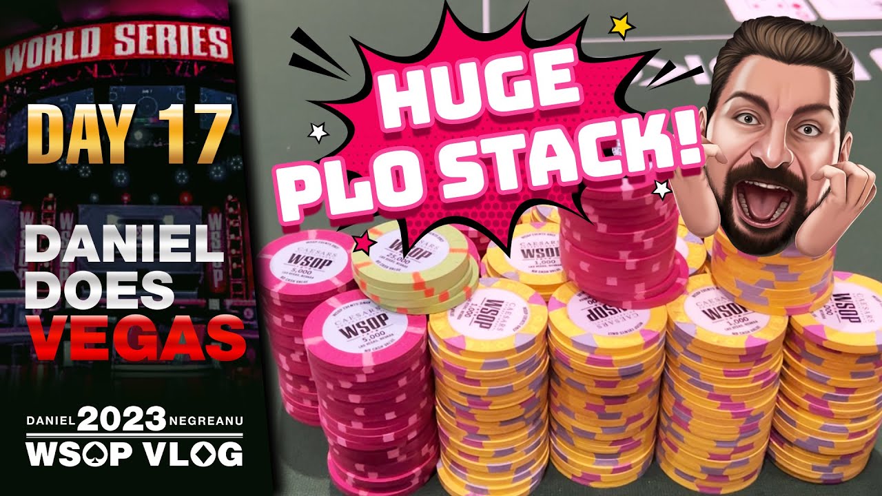 DNEGs 2023 WSOP Poker Vlog Day 17 – STILL DEEP in the PLO!