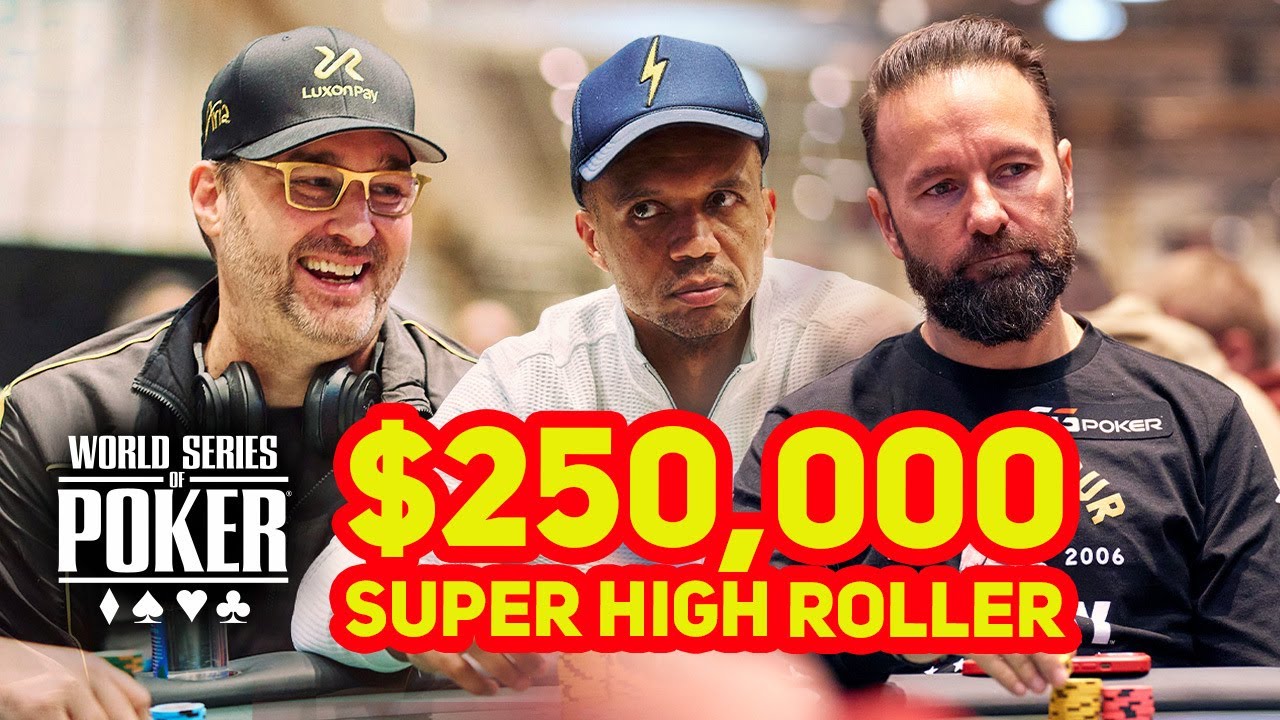 WSOP 2023: $250.000 NLH Super High Roller Day 2 (Replay)