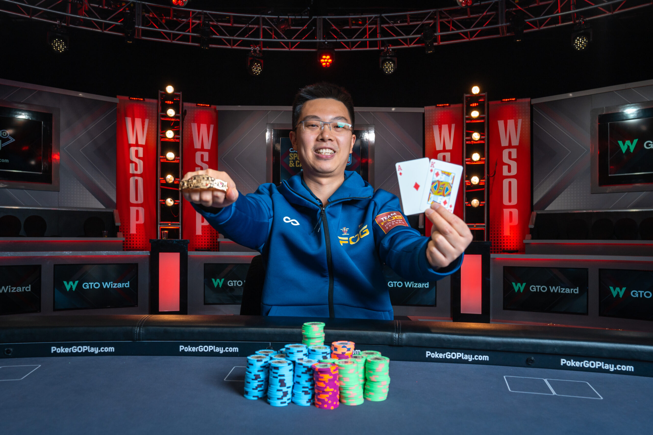 WSOP 2023: Weiran Pu siegt beim 5k NLH 6-handed