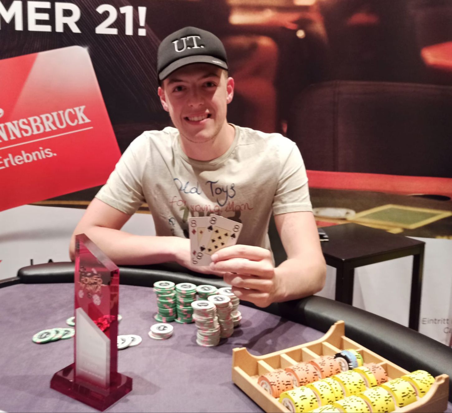 Casino Innsbruck: Volles Haus und zwei Sieger bei der Pokermania