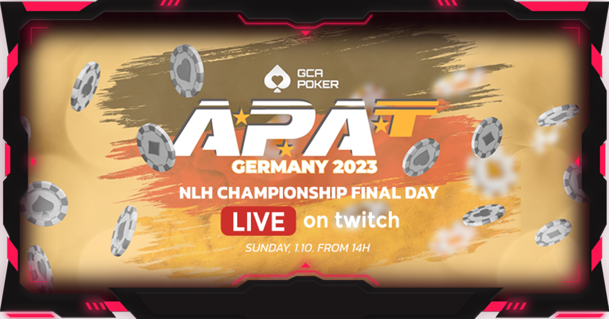 Grand Casino Aš: APAT NLH Championship Finale – Livestream