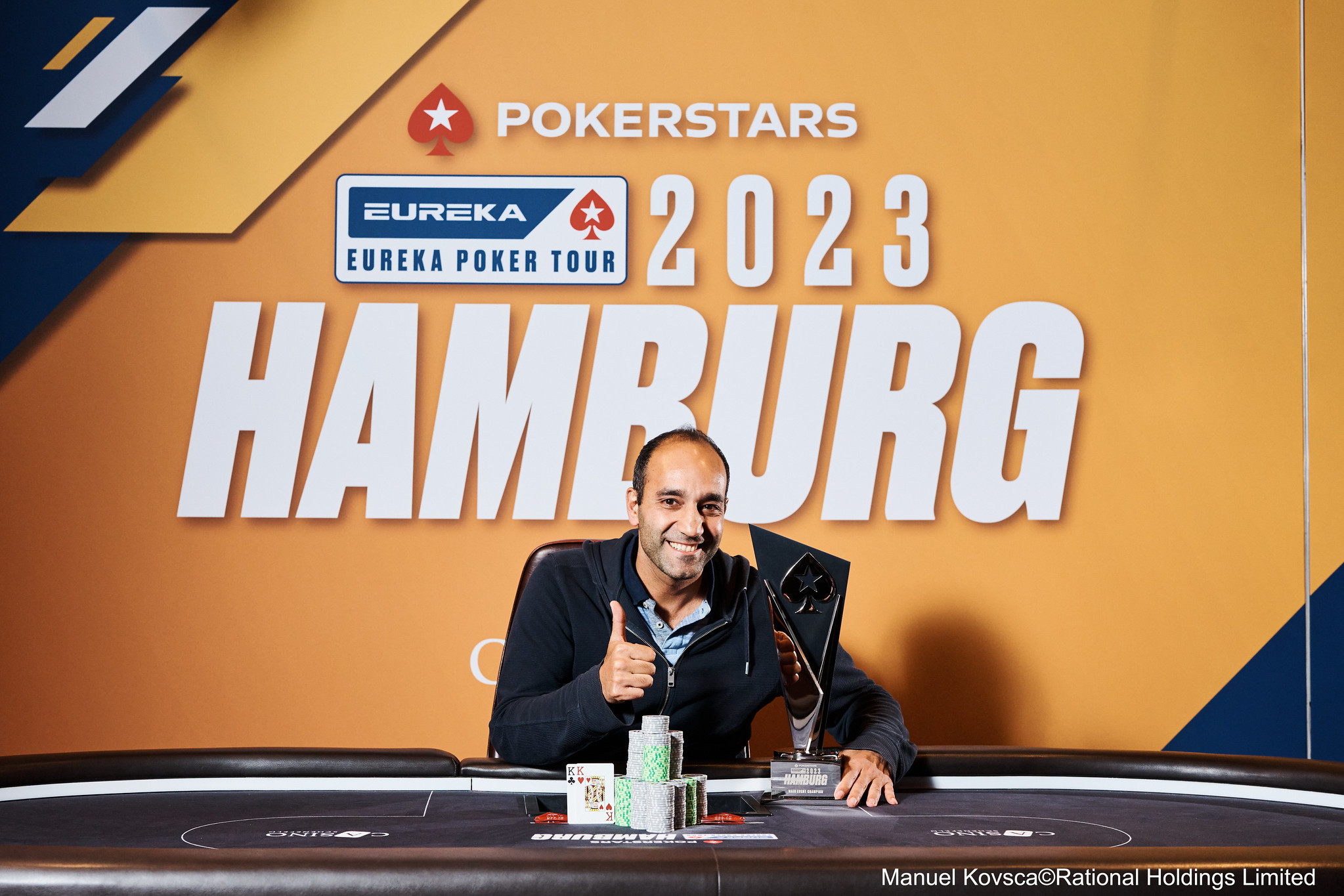 Casino Schenefeld: Amir Mozaffarian gewinnt die Eureka Hamburg