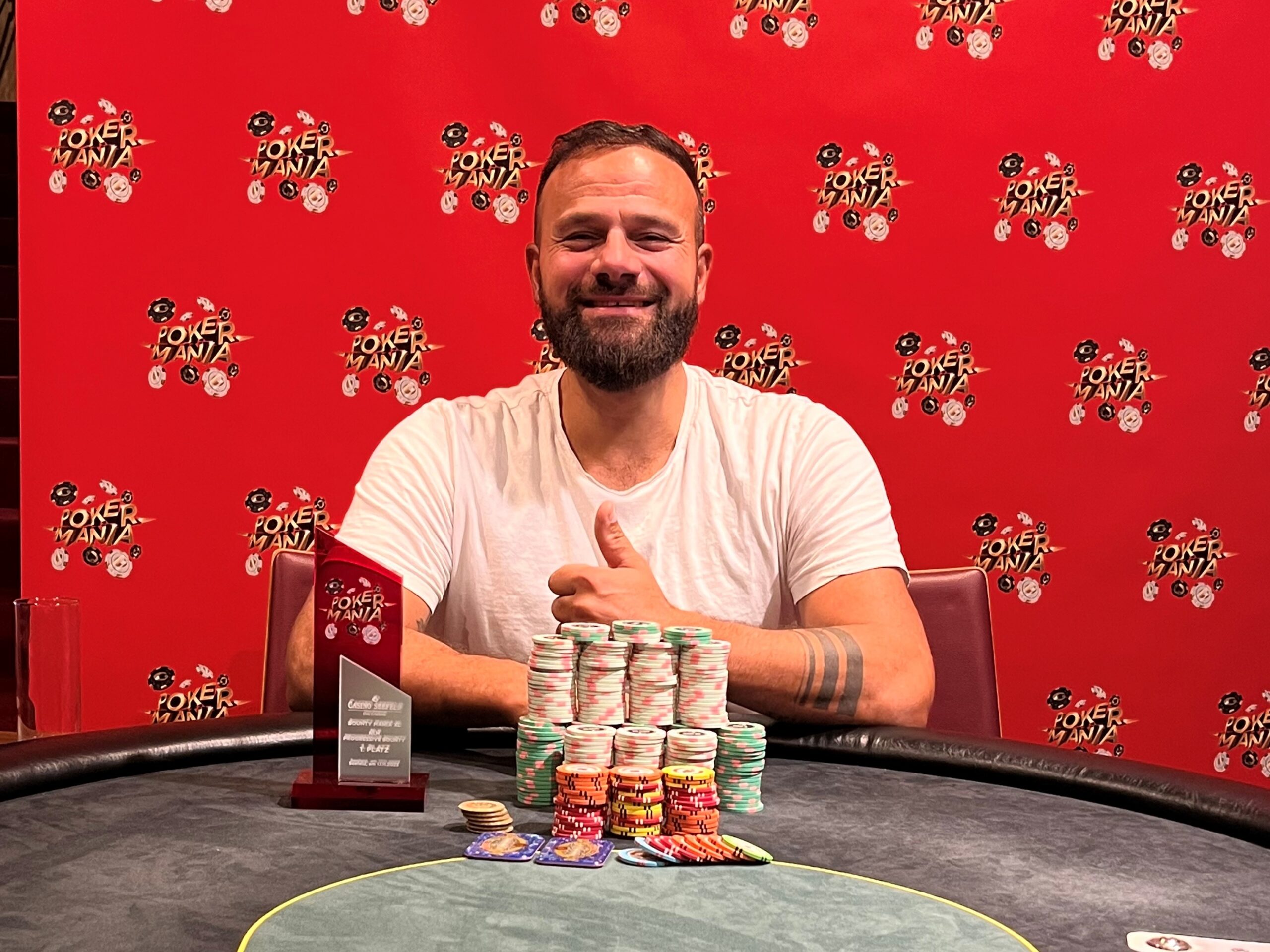 Casino Seefeld: Zakaria Khatib gewinnt das PKO der Bounty Mania XL
