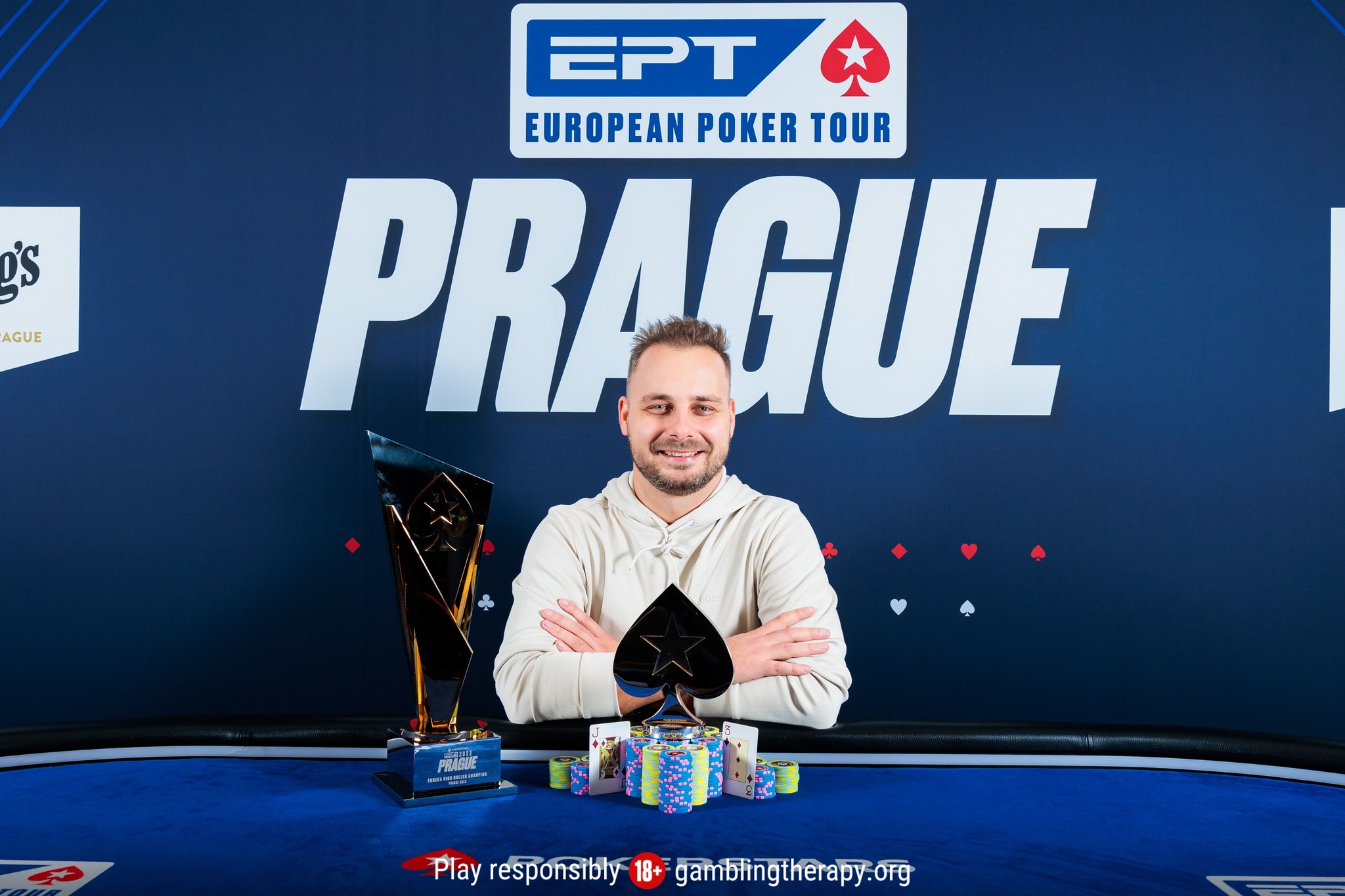 EPT Prag: Tamas Adamszki gewinnt auch das € 50k Super High Roller