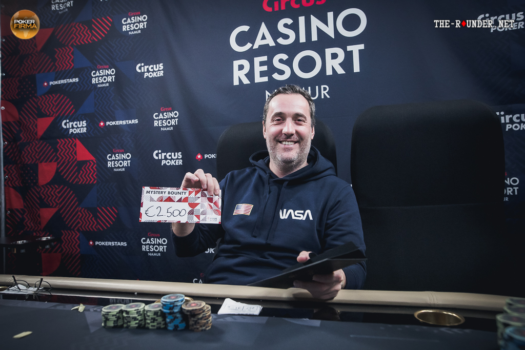 Casino Namur: Gaetan Voinson gewinnt das Avalanche Mystery Bounty