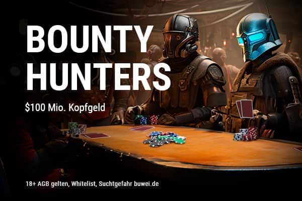 GGPoker: $100 Mio. warten bei der Bounty Hunters Series