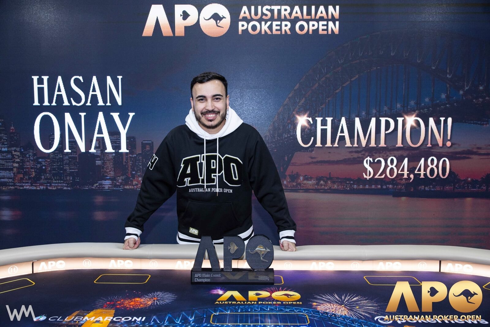 Hasan Onay Australian Poker Open 2024