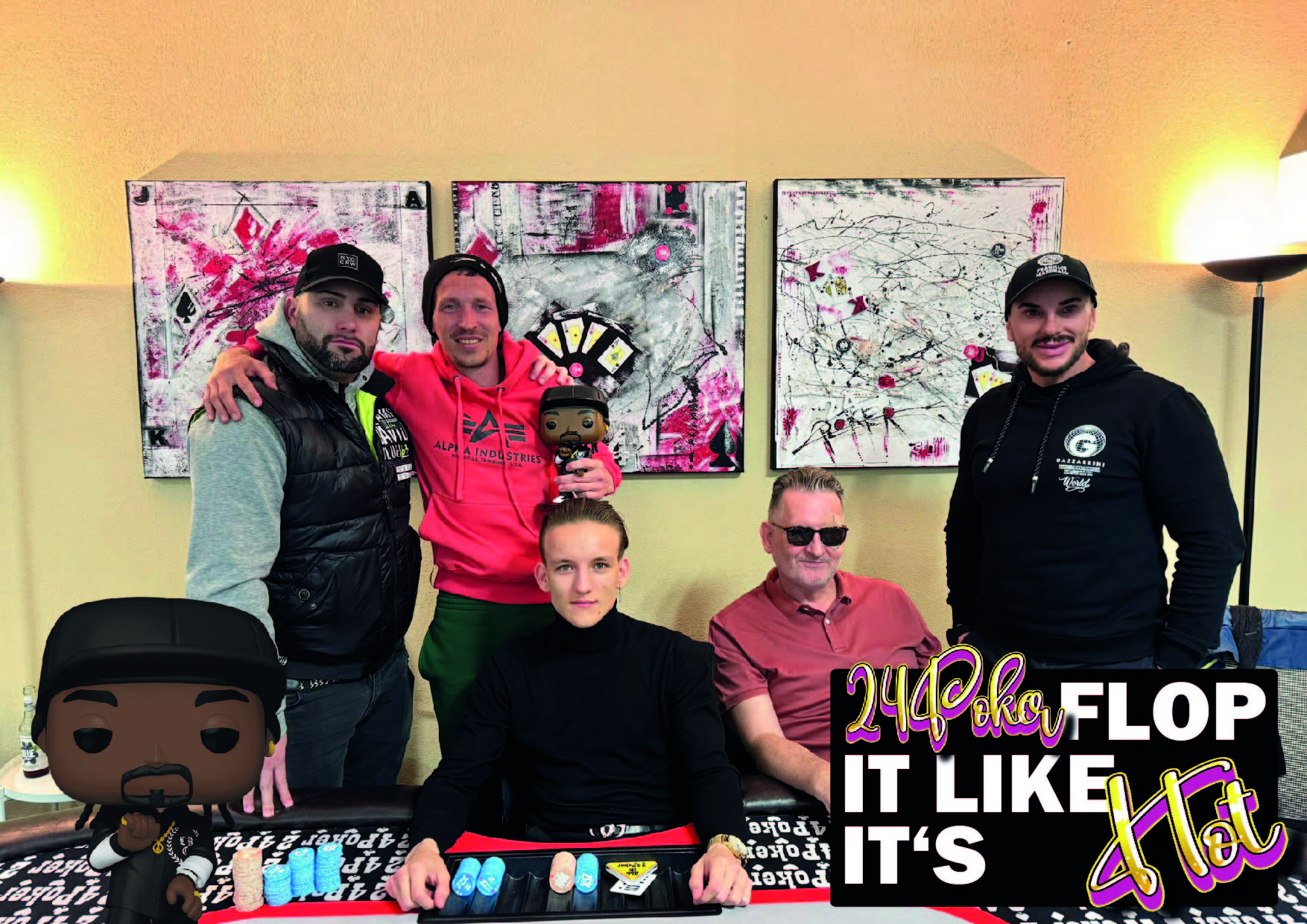 117 Entries beim „Flop it like it’s Hot“ Dienstag bei 24Poker