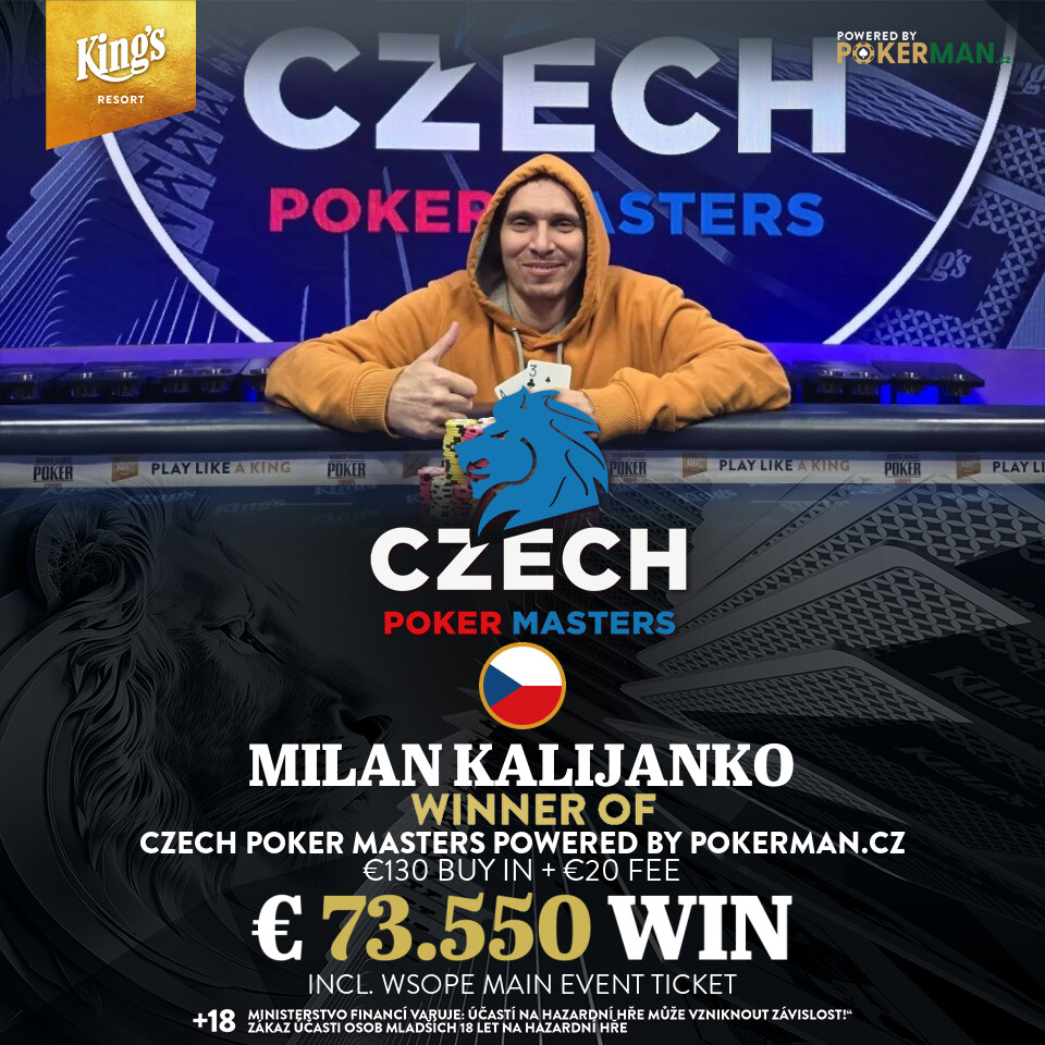 King’s: Tschechischer Heimsieg bei den Czech Poker Masters