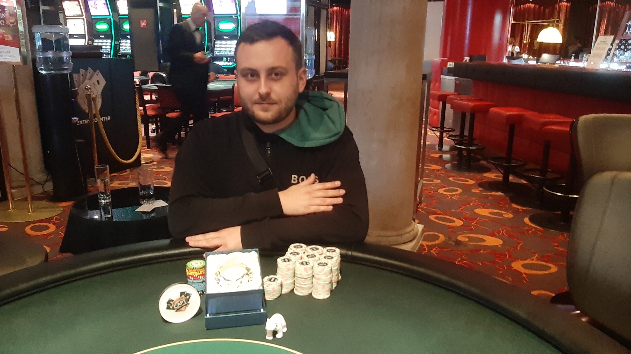 Casino Baden:  Mykhaylo Fediv gewinnt das Fronleichnams Turnier