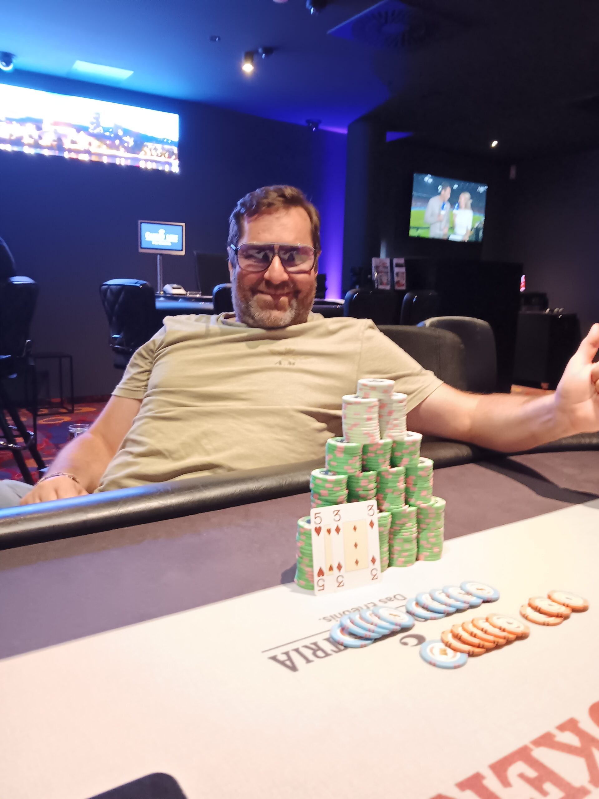 Casino Linz: Mario Lauss gewinnt das Saturday Deep Stack