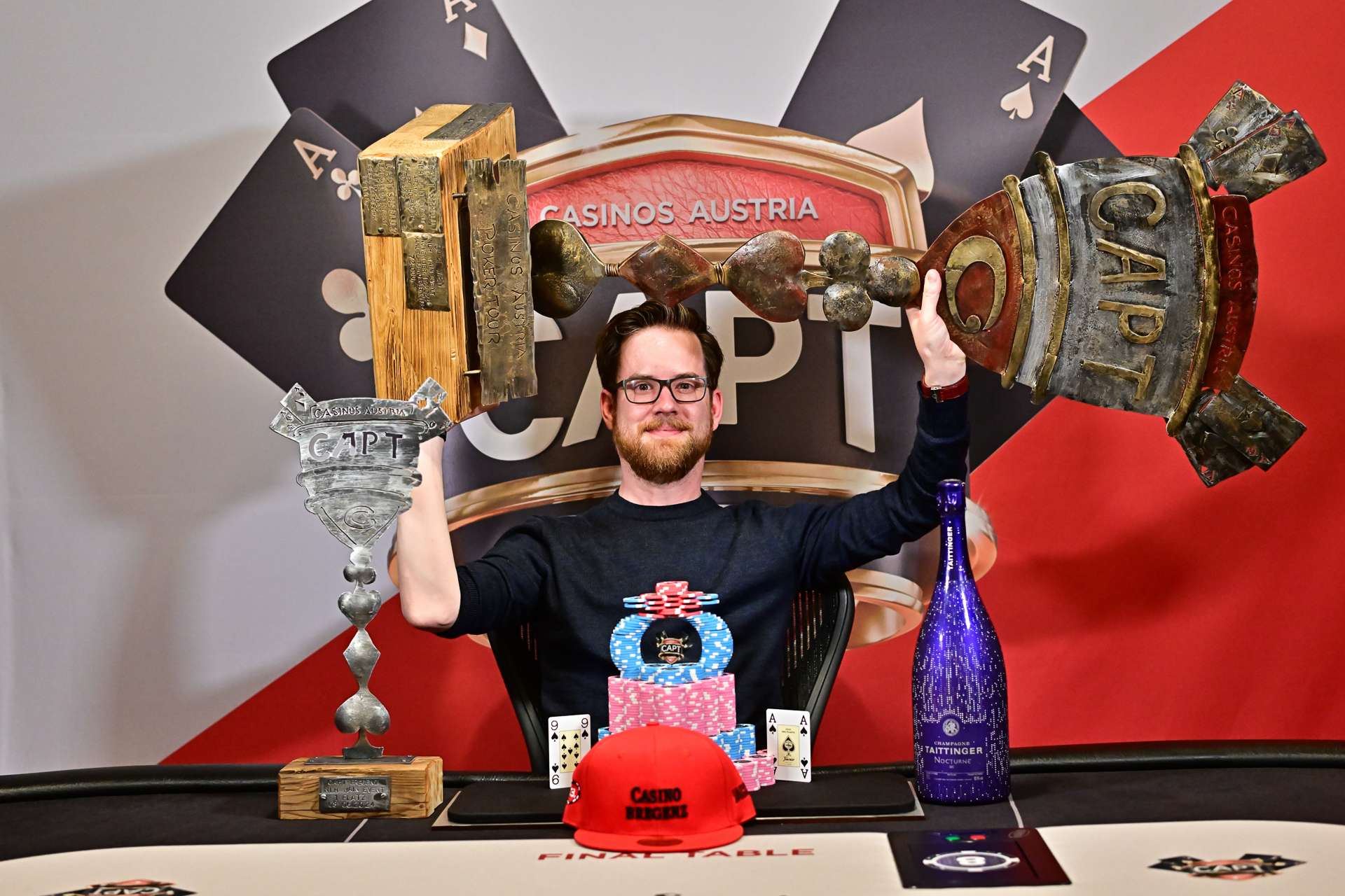 CAPT Bregenz: Dieses Mal gewinnt 24 Harry das Main Event!