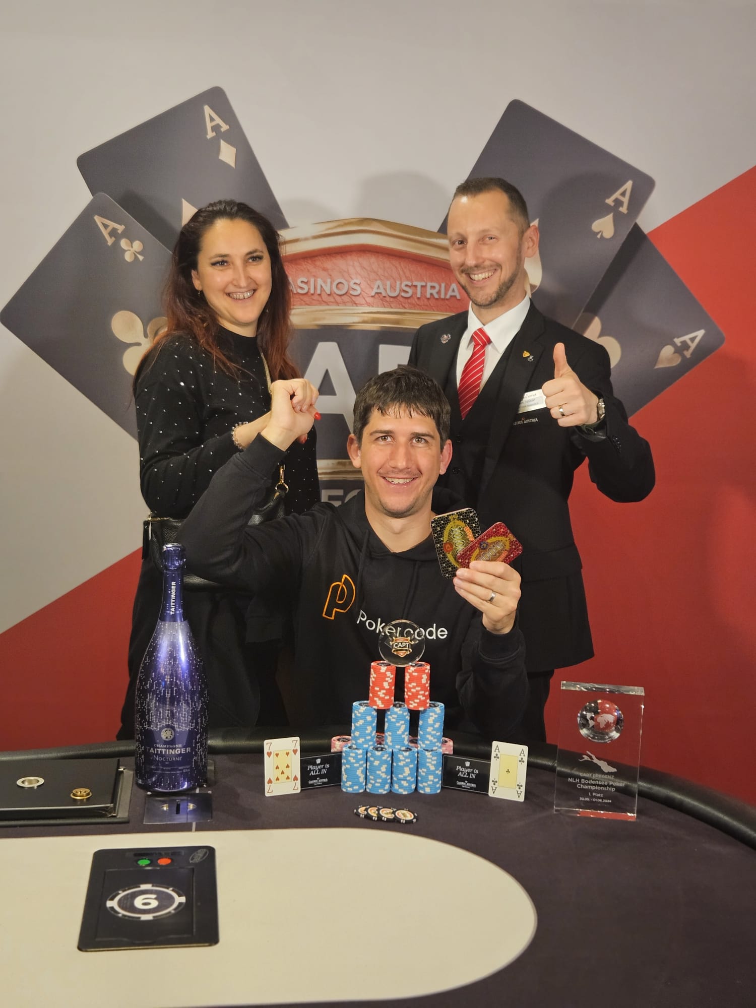 CAPT Bregenz: Keole holt die Bodensee Poker Championship, Deal beim Klassiker