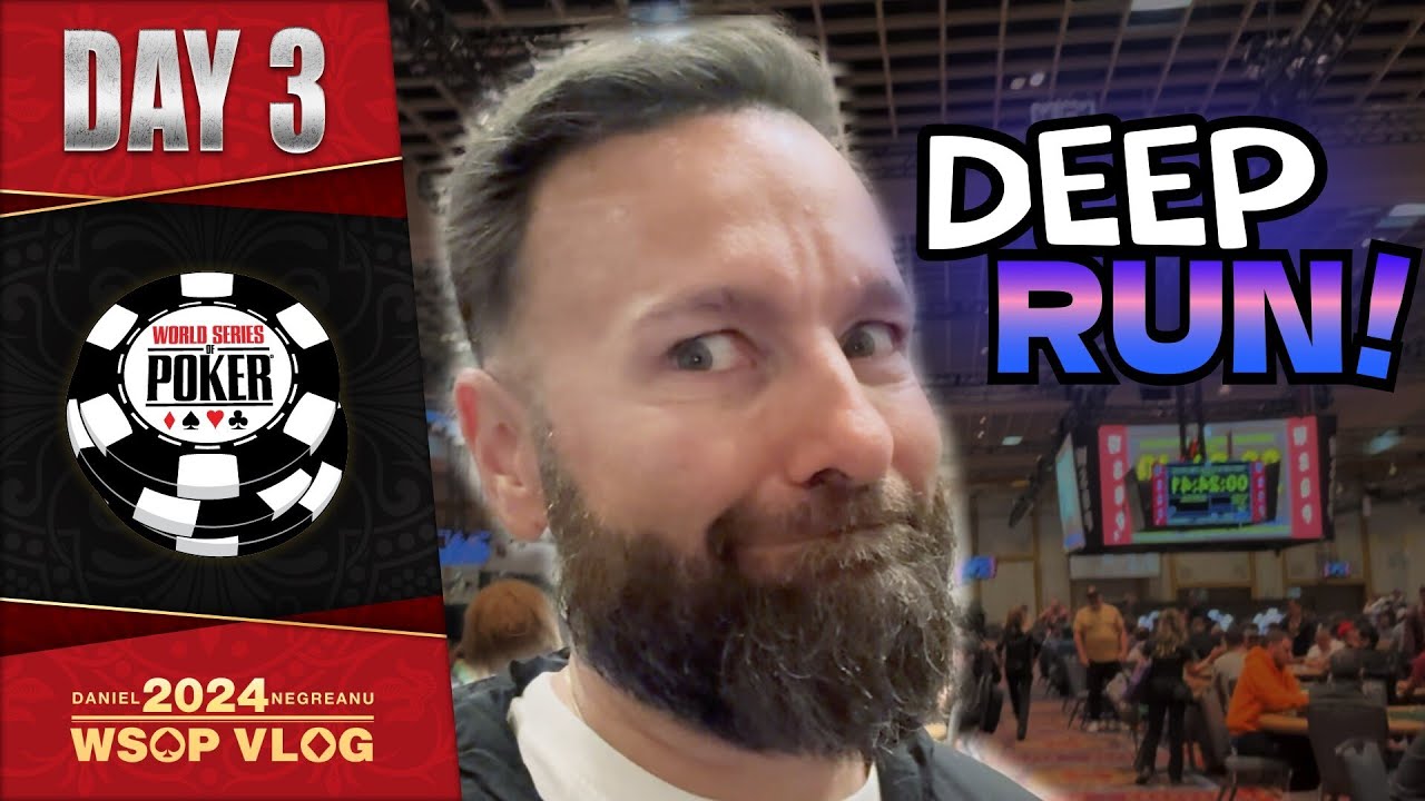 WSOP 2024: RUNNING DEEP in a BIG ONE! (Day 3)