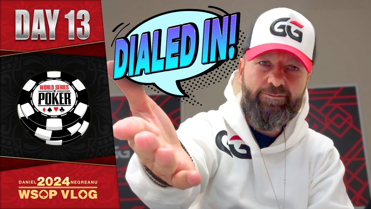 WSOP 2024: All Business in the $25,000 High Roller! (Day 13)