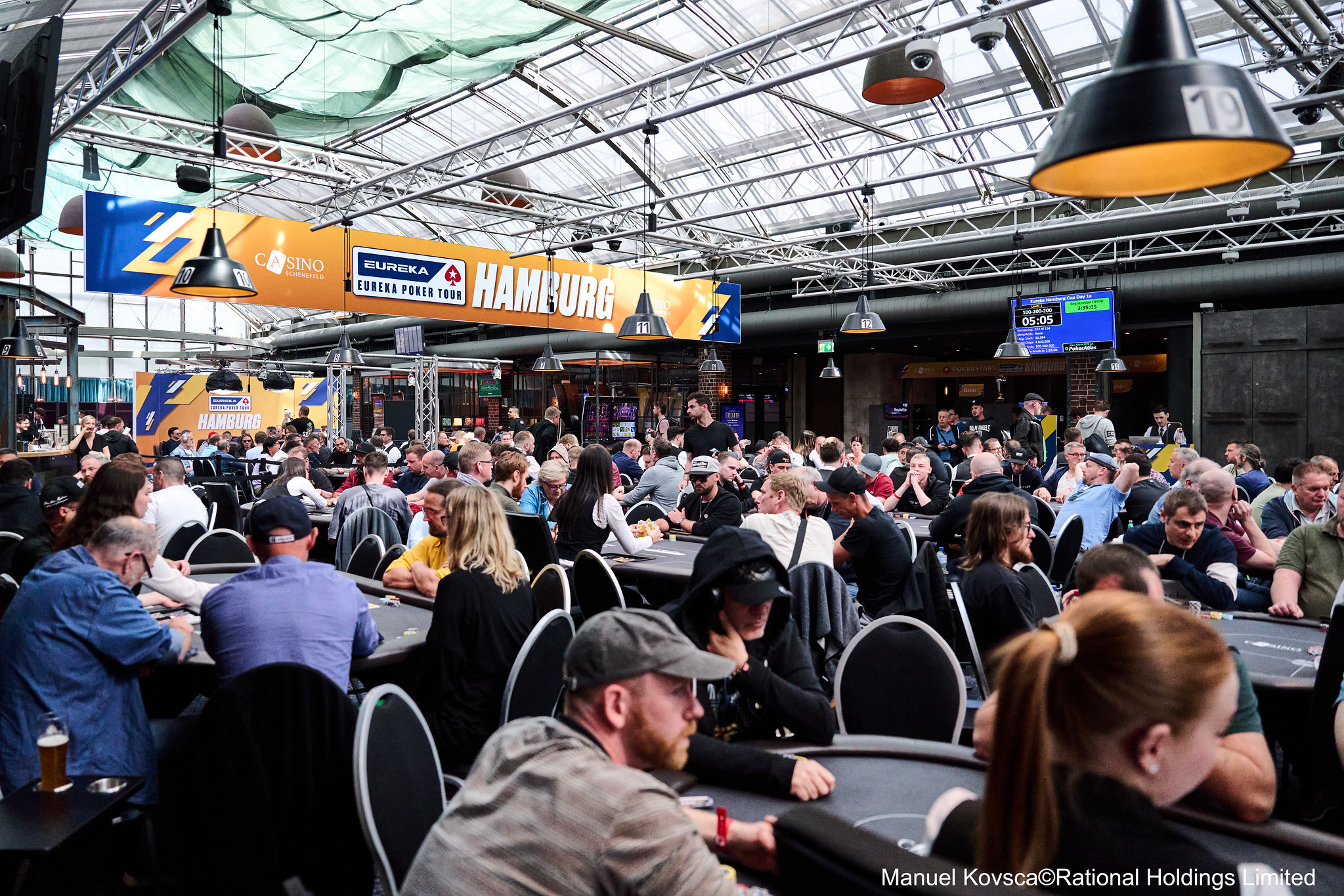Casino Schenefeld: Full House zum Start beim Eureka Cup
