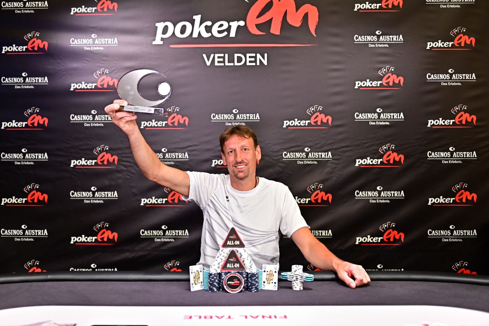 Poker EM 2024: Hannes Pflanzl holt das 5k High Roller