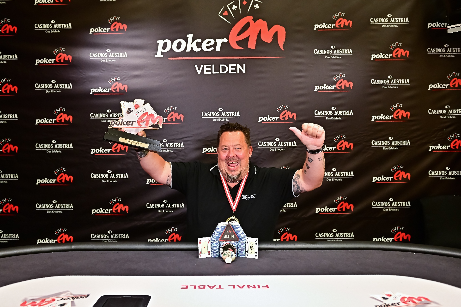 Poker EM 2024: Harald Heigl triumphiert und ist der Poker Europameister