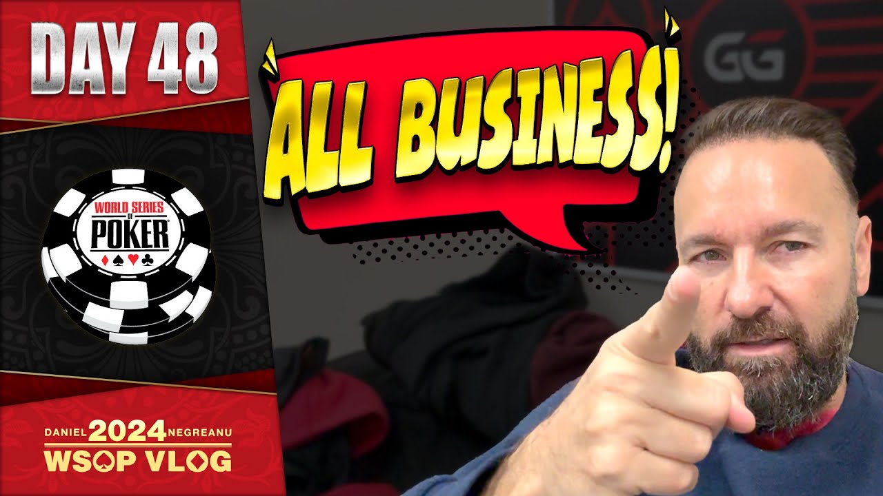WSOP 2024: All Business Baby in the Final High Roller (Day 48)
