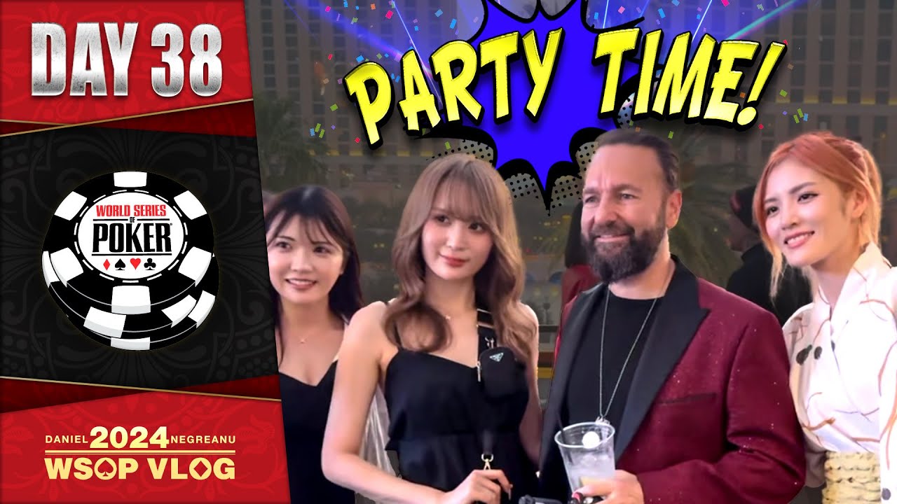 WSOP 2024: Main Event Strategy and Party Time! (Day 38)