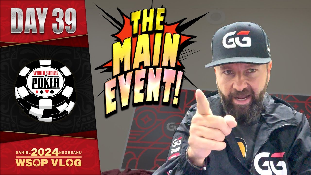 WSOP 2024: INSANE DAY 1 of THE MAIN EVENT! (Day 39)