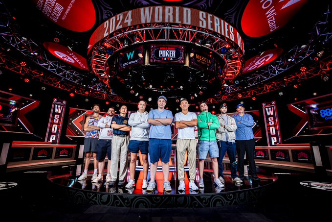 WSOP: Die neun Finalisten beim WSOP Main Event
