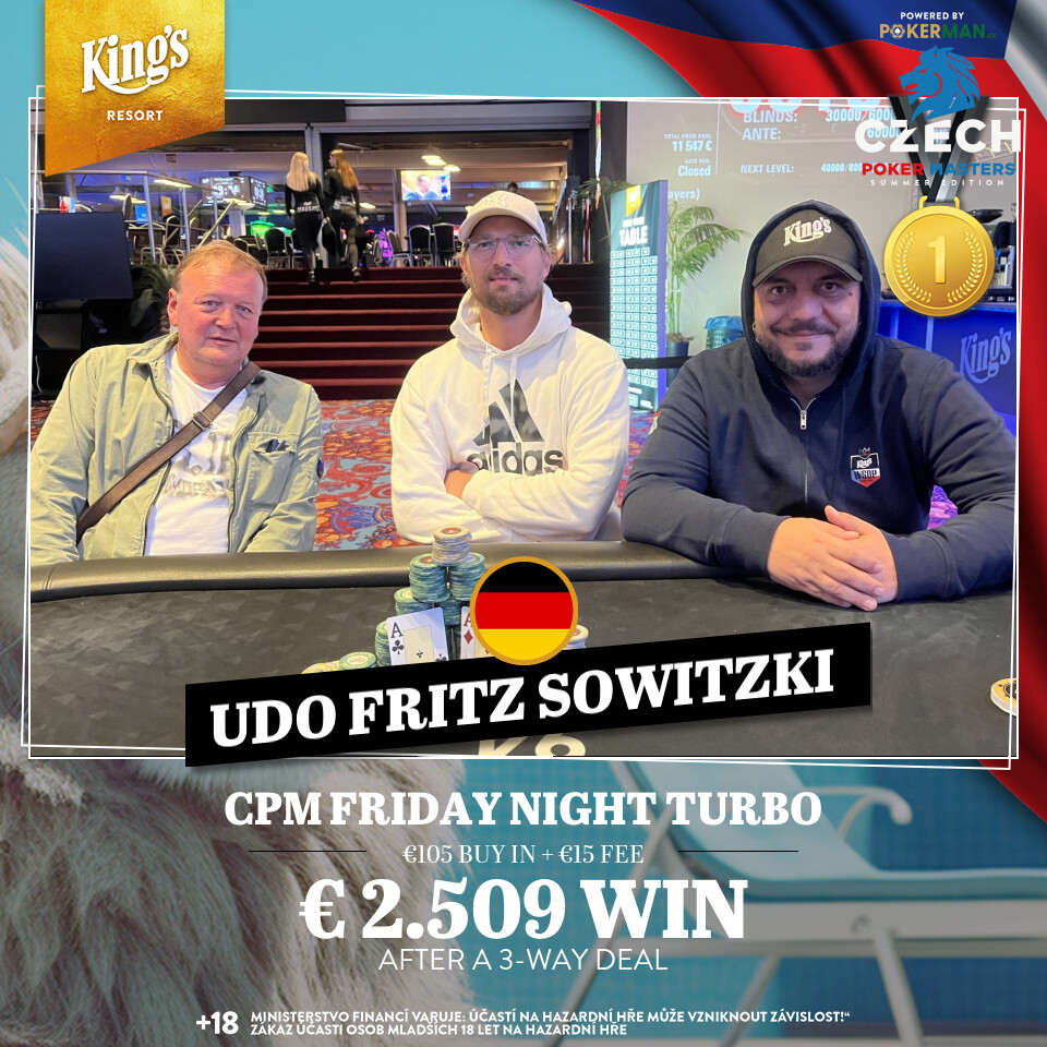 King’s: Deal zu dritt beim CPM Friday Night Turbo