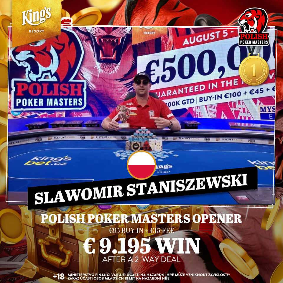 King’s: Heads-up Deal beim Polish Poker Masters Opener