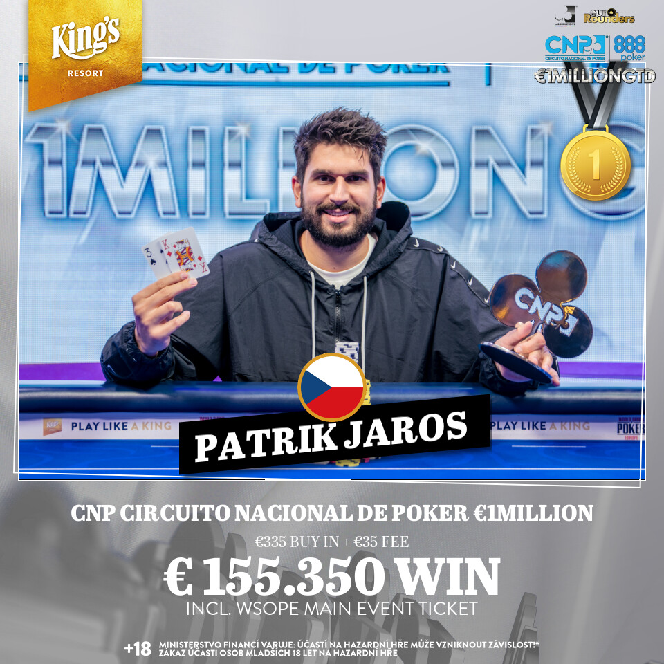 King’s: Patrik Jaros besiegt Markus Pyttl beim CNP Finale