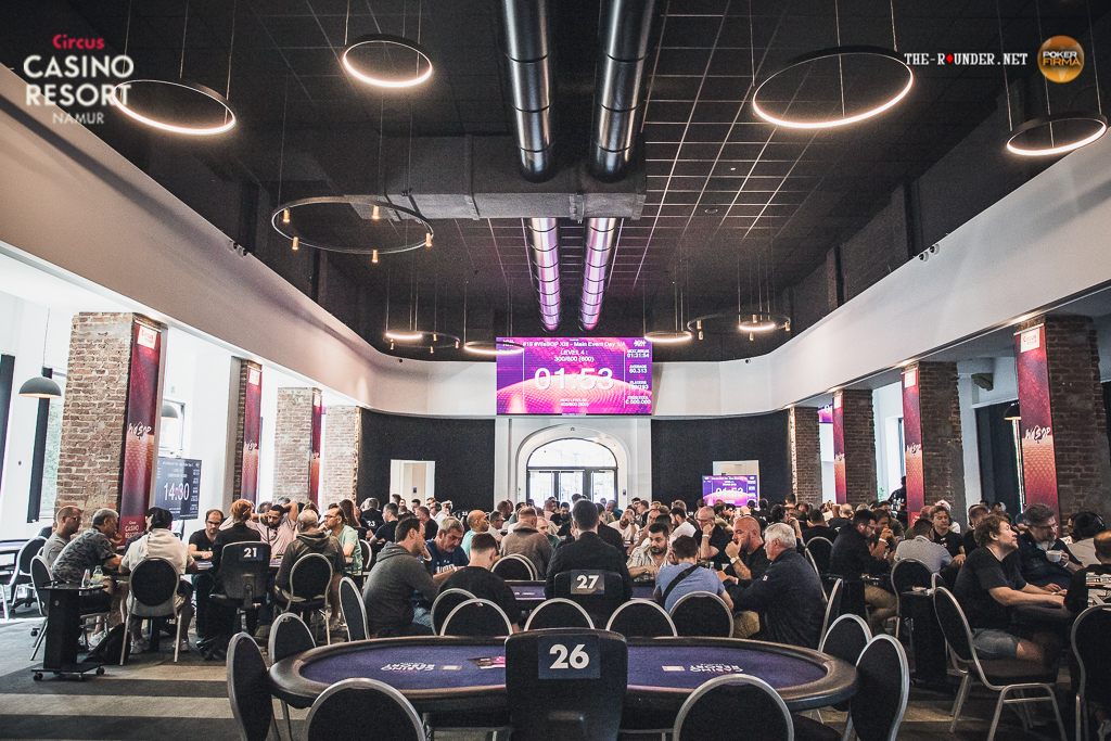 Casino Namur WaSOP XIII: Volle Tische beim Main Event Start
