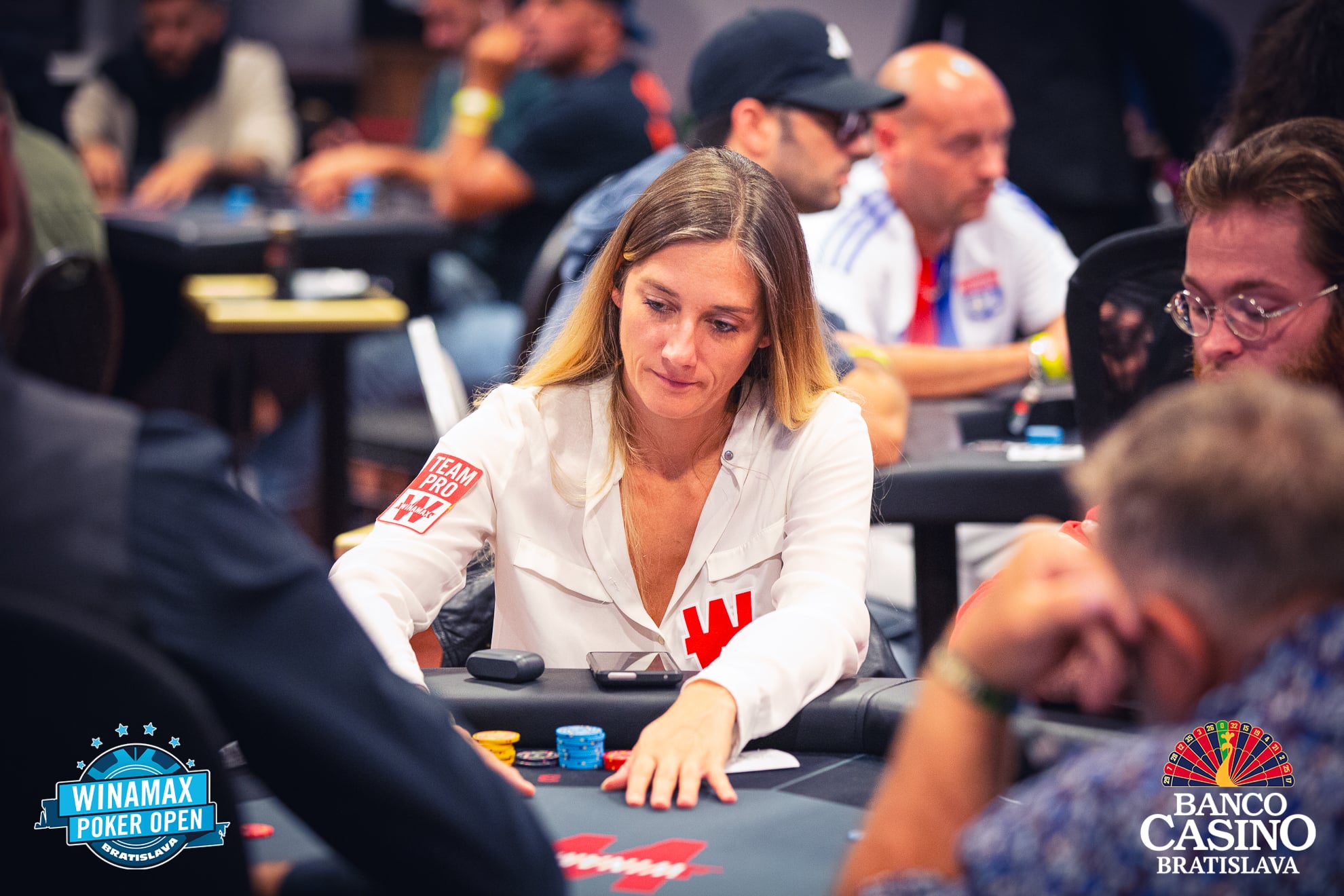 Banco Casino: Full House an Tag 1B beim Winamax Poker Open Main Event