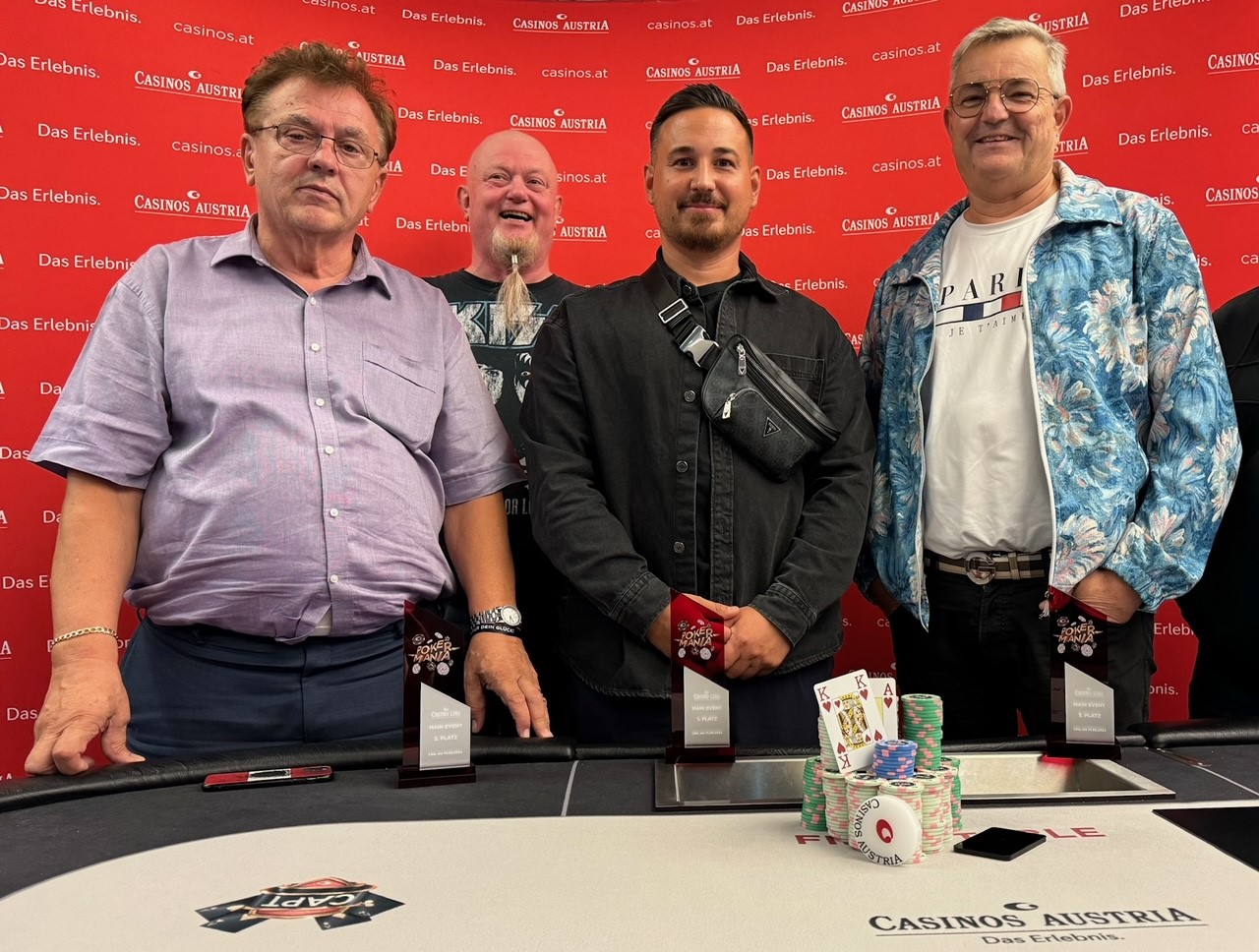 Casino Linz: Teilung beendet das Pokermania Main Event