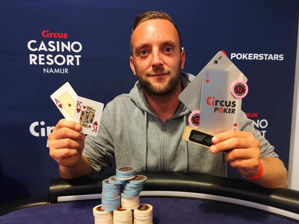 Casino Namur:  Auch der Holiday Poker Fest Sieg geht nach Frankreich