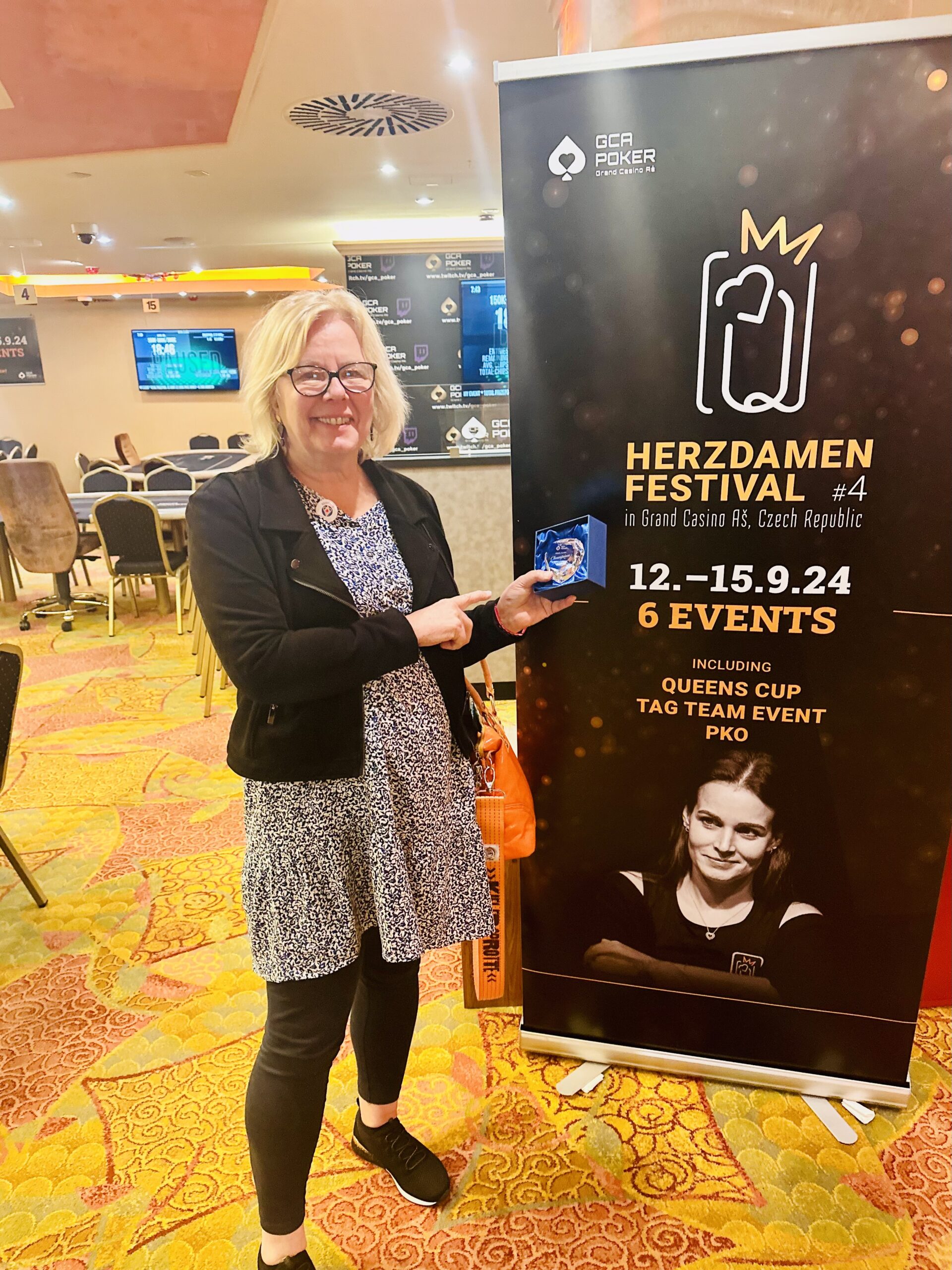 GCA Poker: Maria von Perger schnappt sich das Royal Class PKO