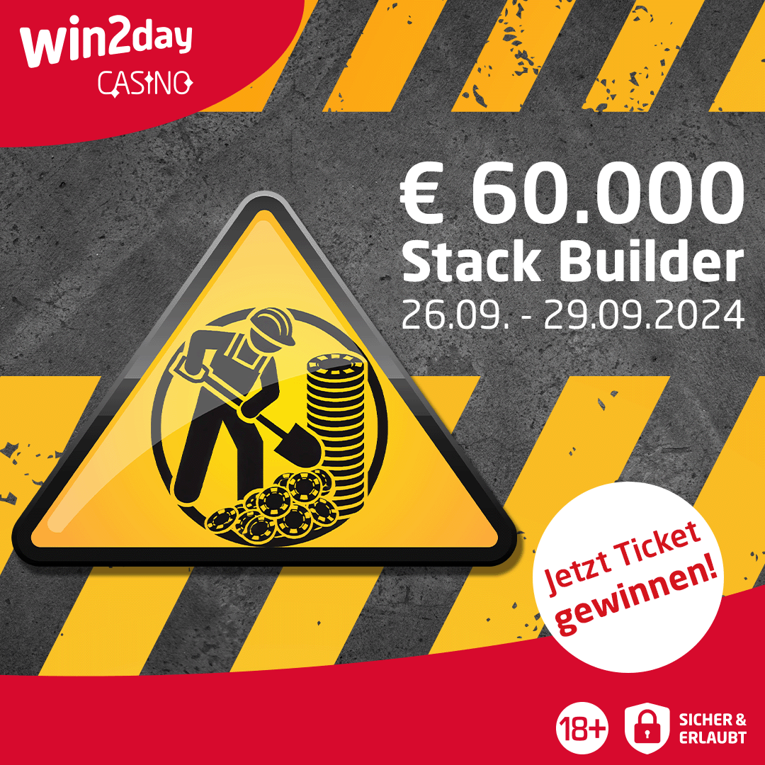win2day: Premiere der € 60.000 GTD Stack Builder Series