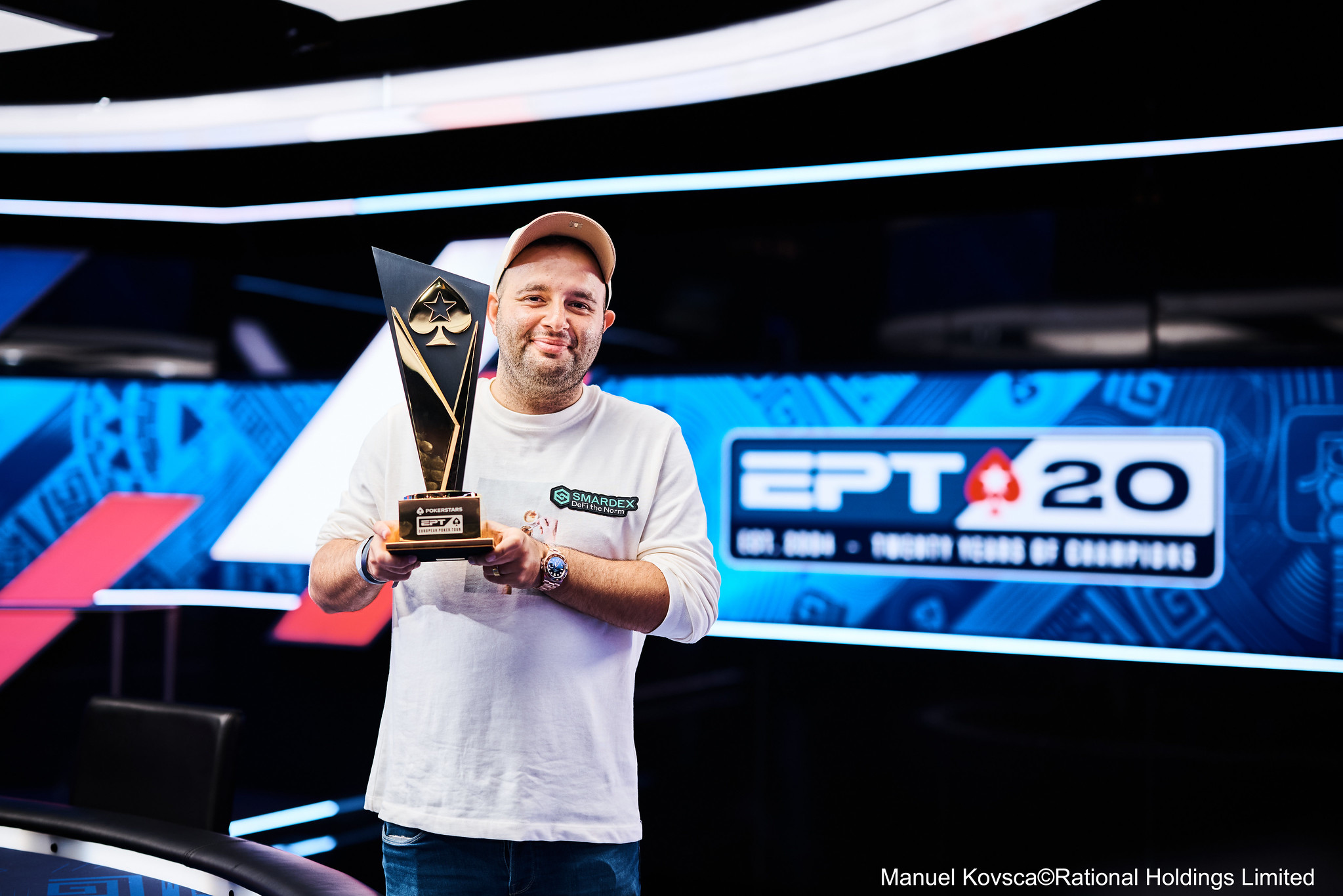 EPT Barcelona: Kayhan Mokri verteidigt seinen 100k Super High Roller Titel