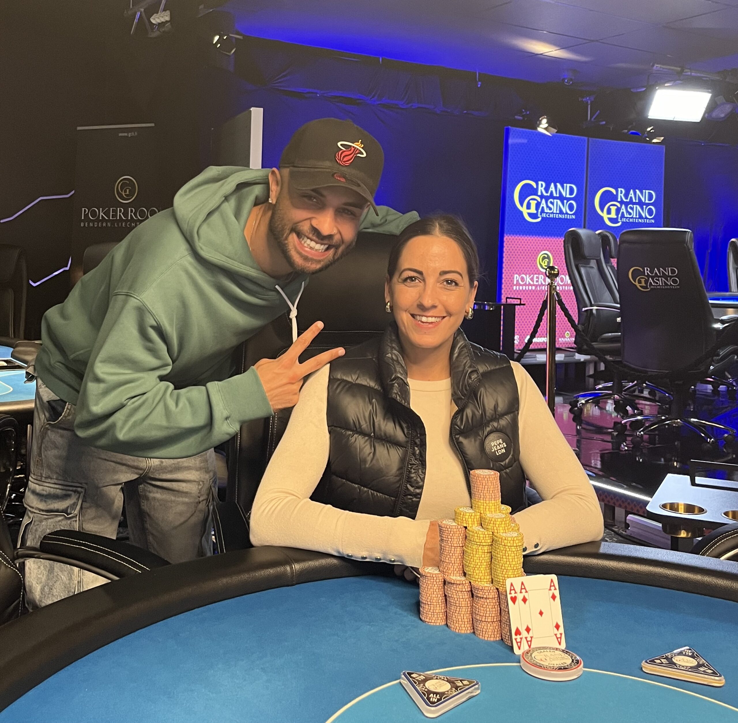 Grand Casino Liechtenstein: 4-Way Deal bringt Big Chick den Big Stack Tuesday Sieg