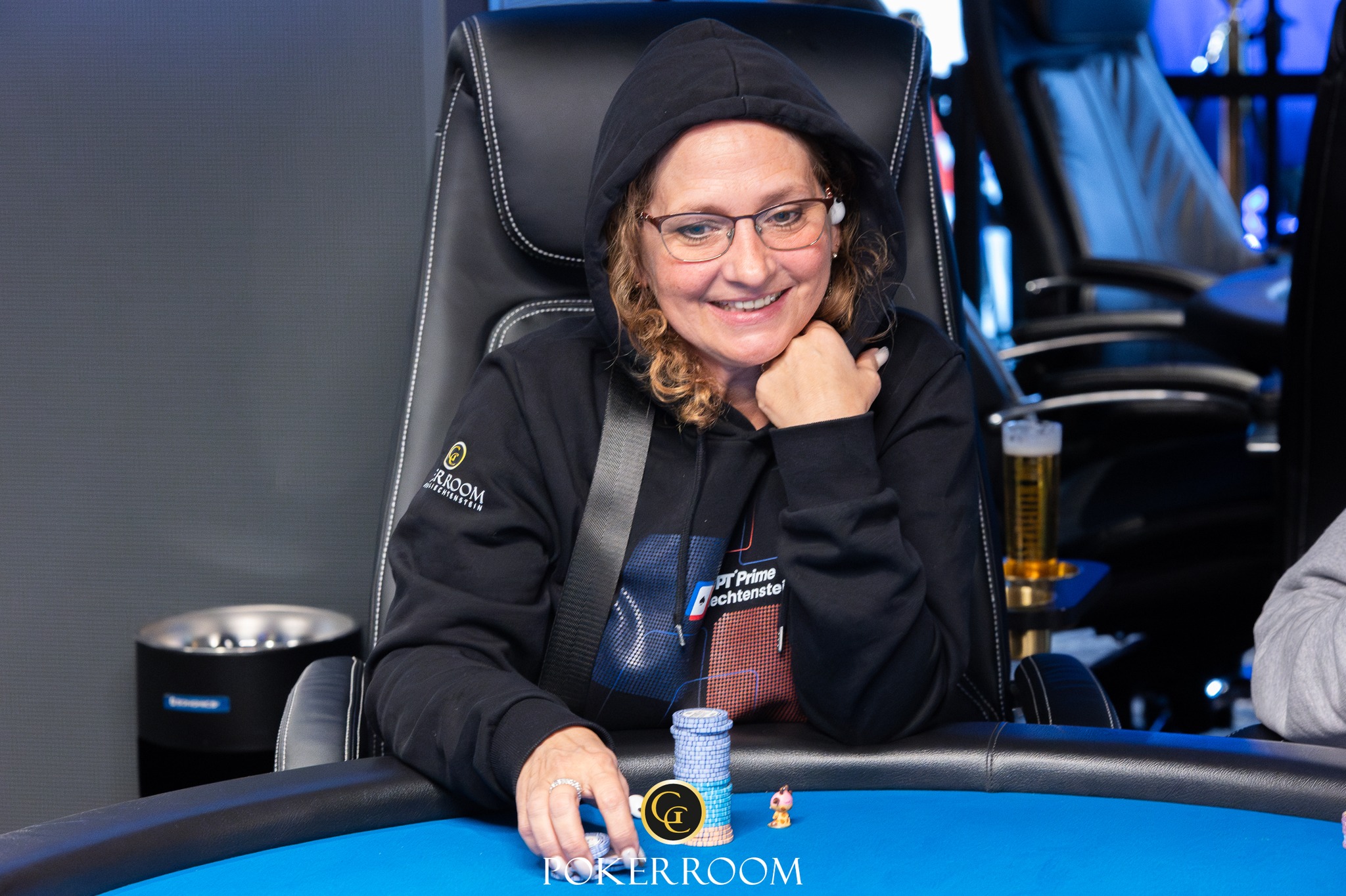 Grand Casino Liechtenstein: Sandra Bellafiore führt auch beim Mini SPS