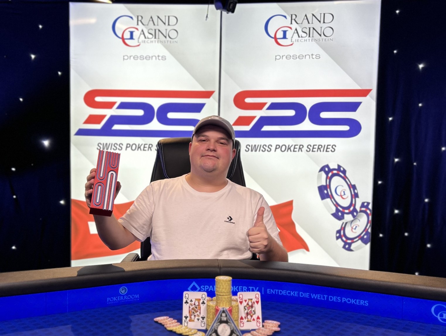 Grand Casino Liechtenstein: Johnnylero und Sandra Bellafiore teilen beim SPS Mini