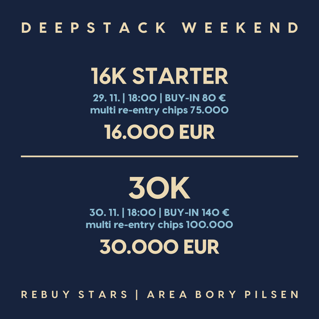 Rebuy Stars Casino: Gewinn Dein Deepstack Ticket!