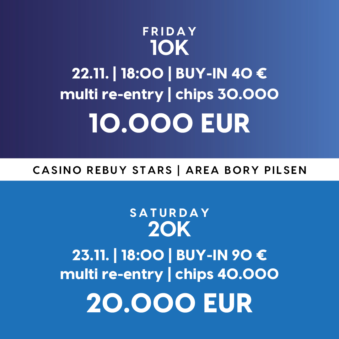 Rebuy Stars Casino:  Deals beenden die Wochenend-Turniere