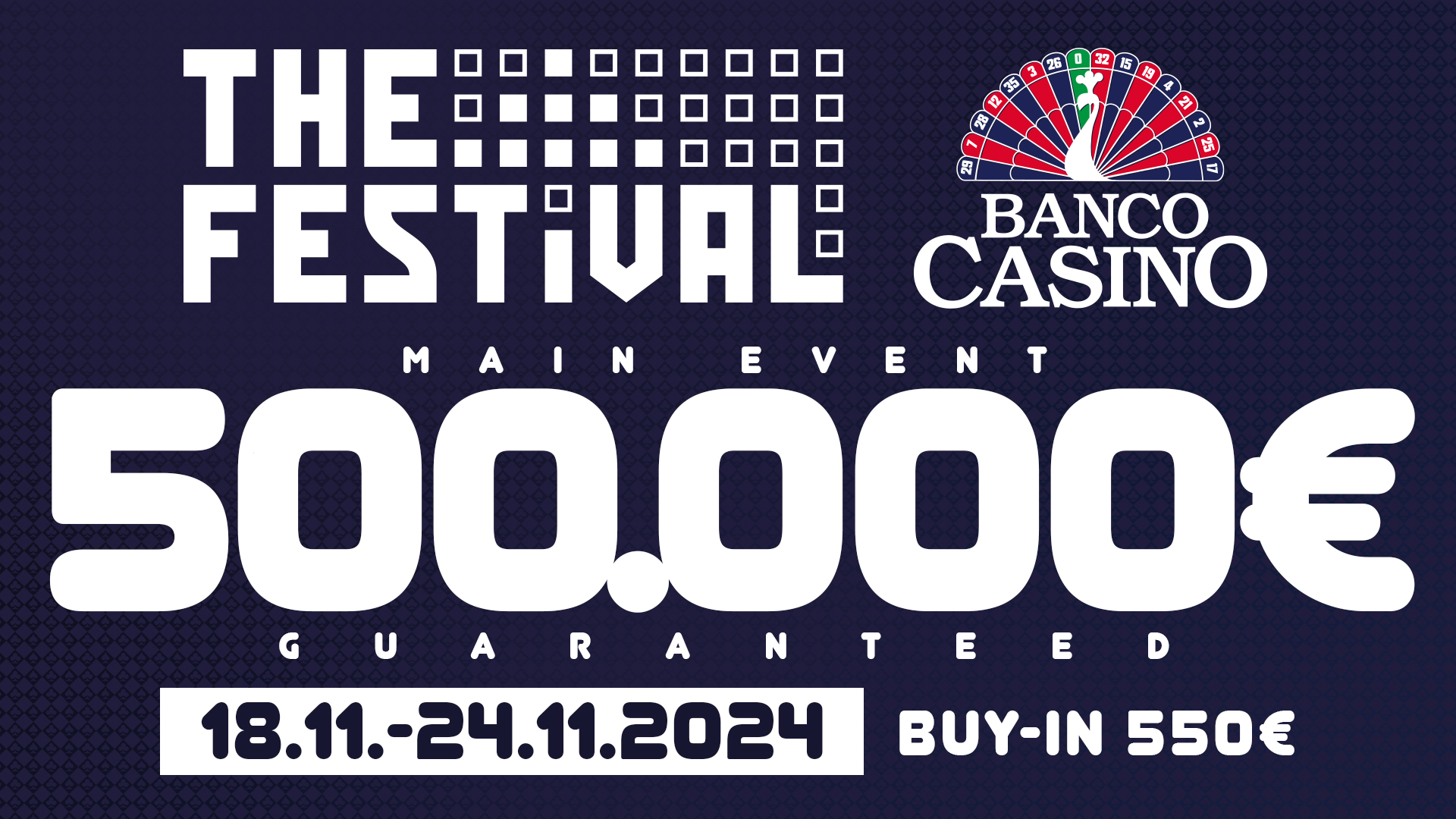 Banco Casino Bratislava feiert wieder „The Festival“