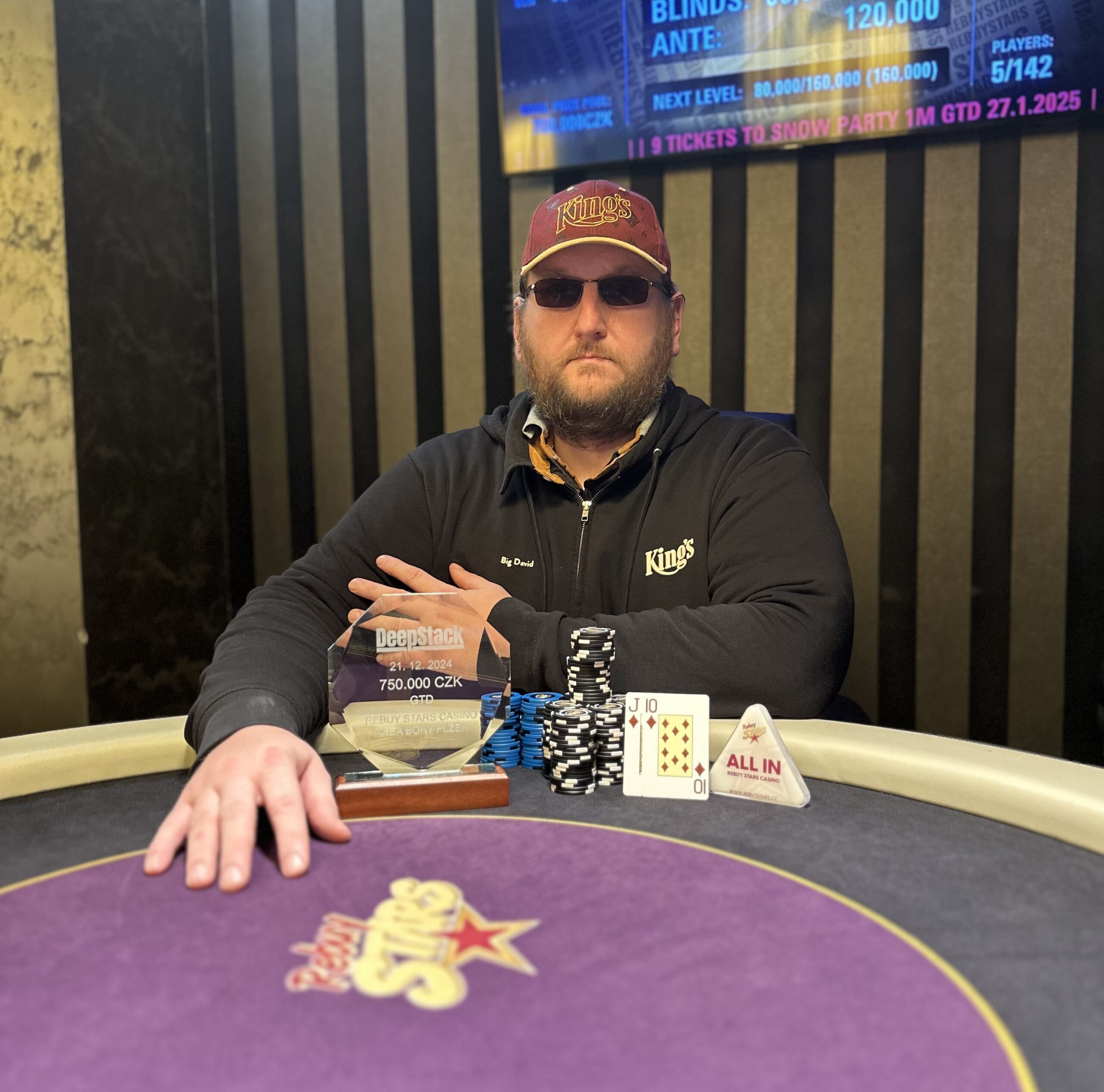 Rebuy Stars Casino: 5-Way Deal beim Deepstack