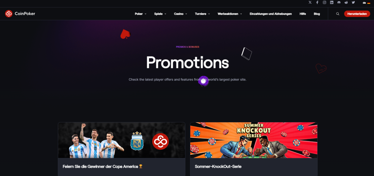 CoinPoker Promotions