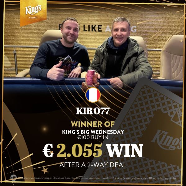 King's Big Wednesday kürt französischen Champion - Kiro77