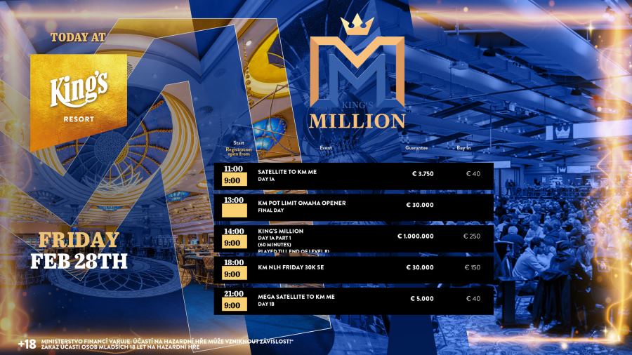 Poker-Action setzt sich am Wochenende fort
