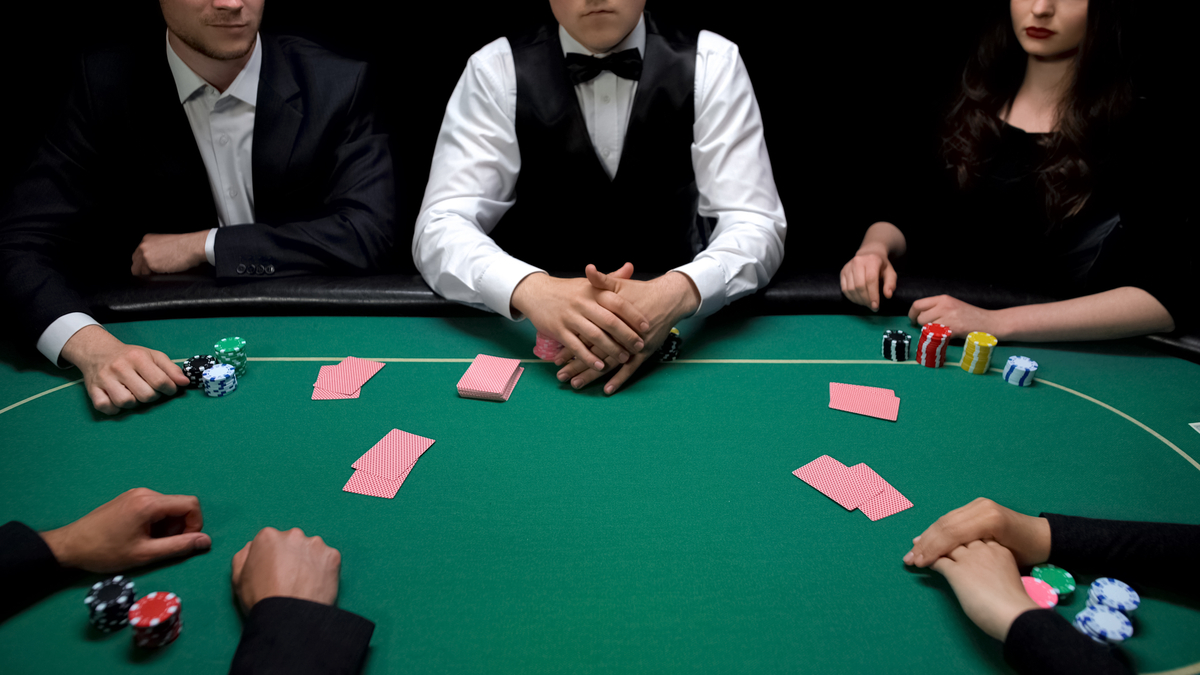 Pokerturnier am Tisch