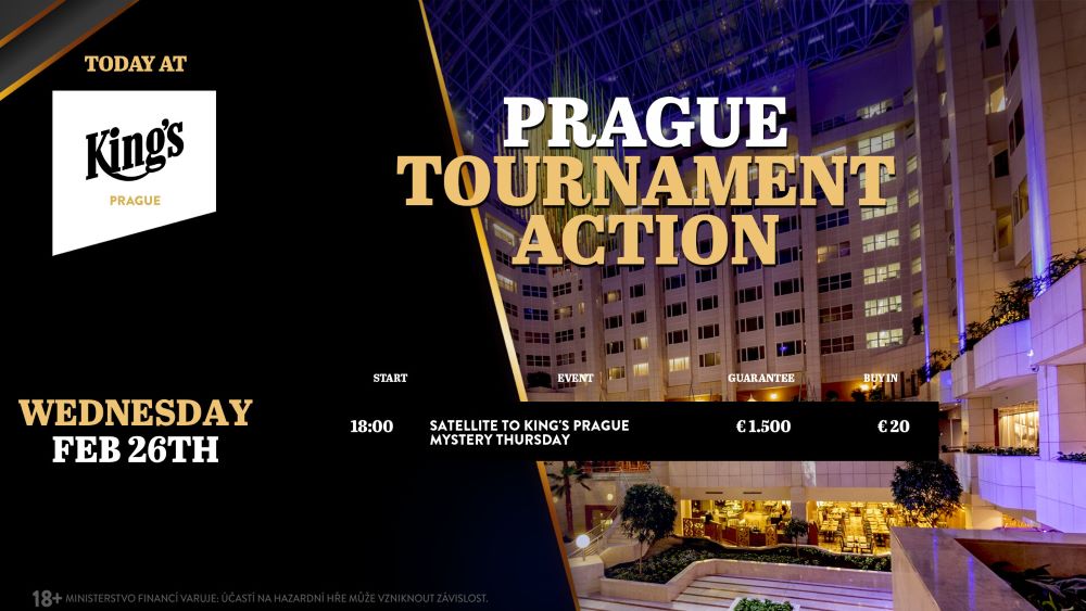 Satellite to King's Prague Mystery Thursday