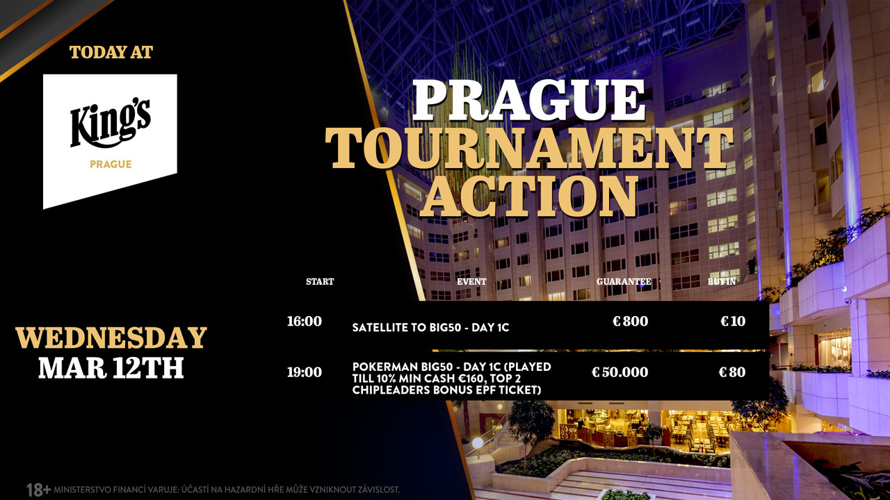 am 12.03.2025 im King's Casino Prag