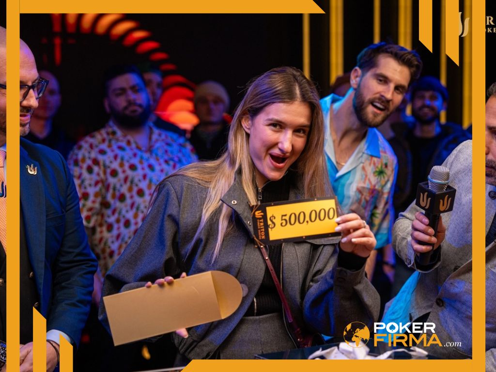Cimbolas Frau zieht den Jackpot.